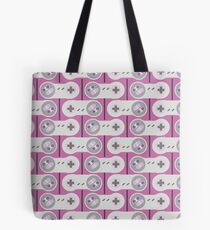 SNES Controller Pattern Tote Bag
