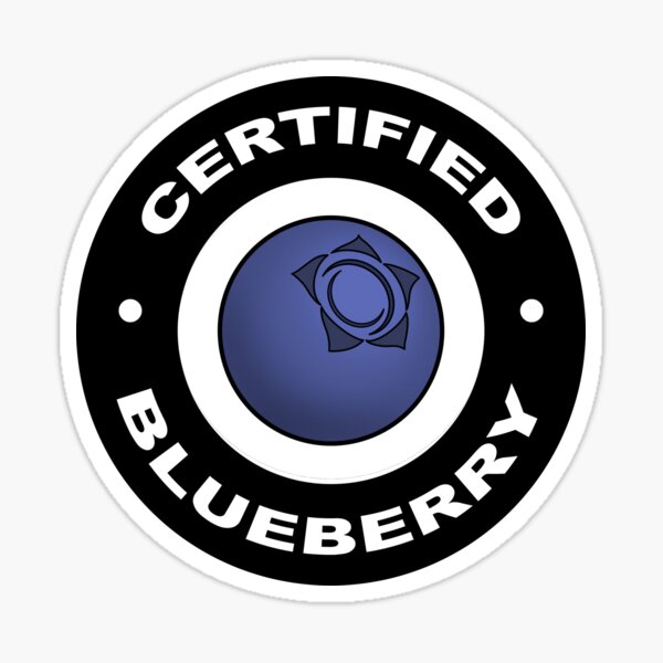 Artikel-Vorschau von Zertifizierte Blaubeere, designt und verkauft von Kirs-Morgan.