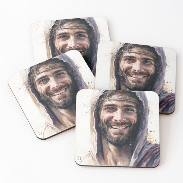 Item preview, JESUS Smiling salvation designed and sold by Ivan  Guaderrama.