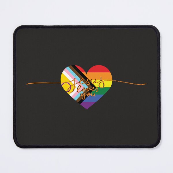 Item preview, Jesus Loves You Heart - Progressive designed and sold by StumblingOTRoad.