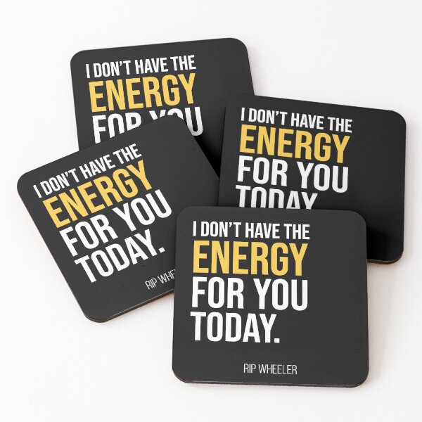 Item preview, I don't have the energy for you today designed and sold by asprayson.