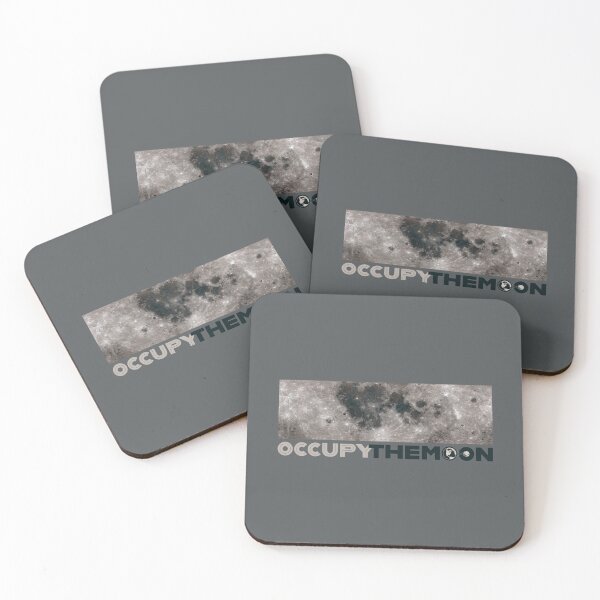 Item preview, OCCUPY the MOON - Space Exploration | Moon Landing designed and sold by SALENTOmadness.