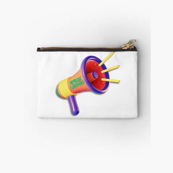 Item preview, Vibrant Multicolored Megaphone with "Speak Louder" Message designed and sold by mrelax57700.