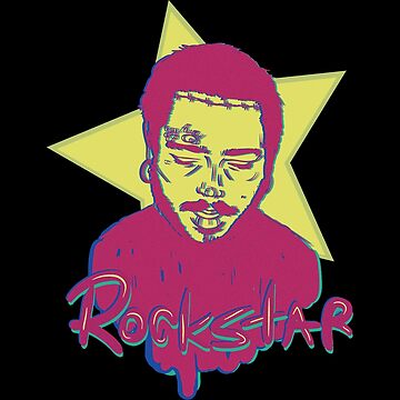 Post Malone Rockstar Poster, Posters Plug