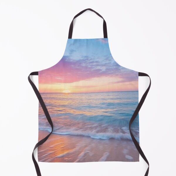 Item preview, Sunset Over the Sea, Seen From the Beach designed and sold by StudioRedKoala.