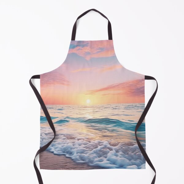 Item preview, Sunset Over the Sea, Seen From the Beach designed and sold by StudioRedKoala.