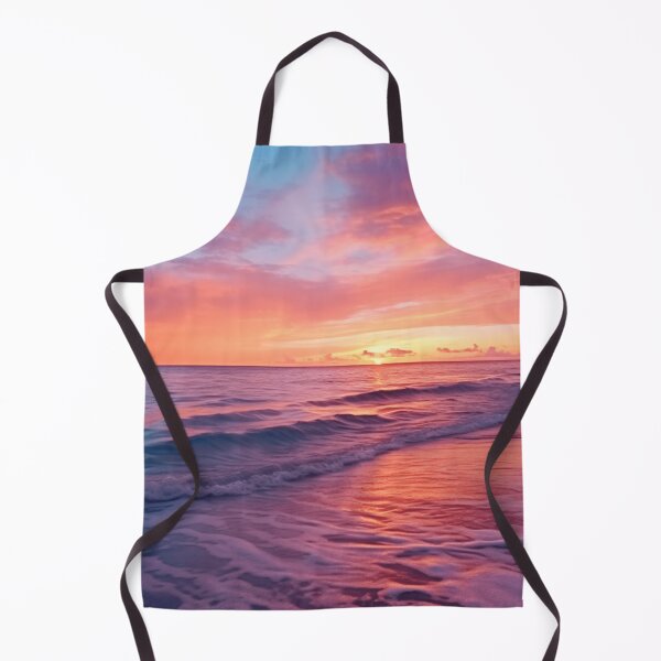 Item preview, Sunset Over the Sea, Seen From the Beach designed and sold by StudioRedKoala.
