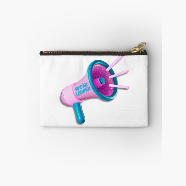 Item preview, Vibrant Multicolored Megaphone with "Speak Louder" Message designed and sold by mrelax57700.