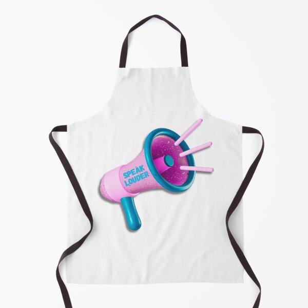 Item preview, Vibrant Multicolored Megaphone with "Speak Louder" Message designed and sold by mrelax57700.