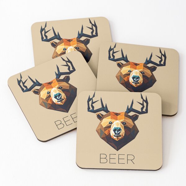 Item preview, BEAR+DEER=BEER designed and sold by UrbanNova.