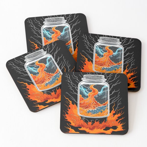 Item preview, Volcano Thunder in a Jar: Capturing Nature's Power designed and sold by aylastyle.