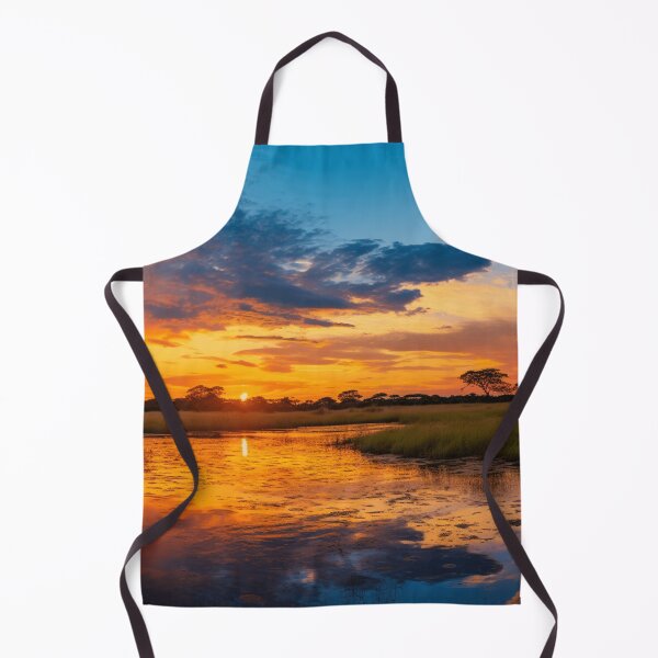 Item preview, Sunset on the Pantanal Plains, Brazil designed and sold by StudioRedKoala.