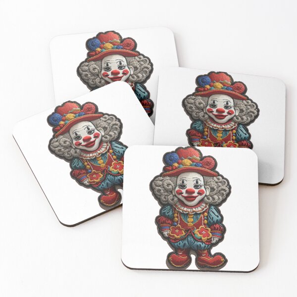 Item preview, Embroidered Colorful Clown designed and sold by Kai Multiverse.