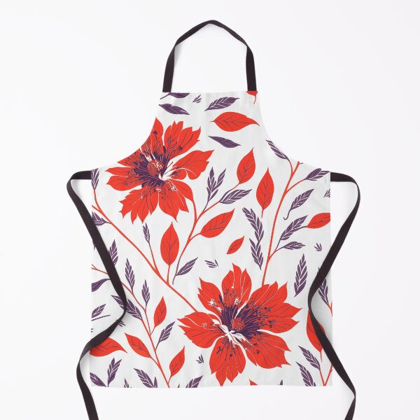 Item preview, Autumn Orange tree Flowers Pattern designed and sold by aylastyle.