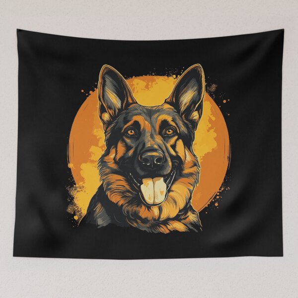 Item preview, Majestic German shepherd designed and sold by drizzd.