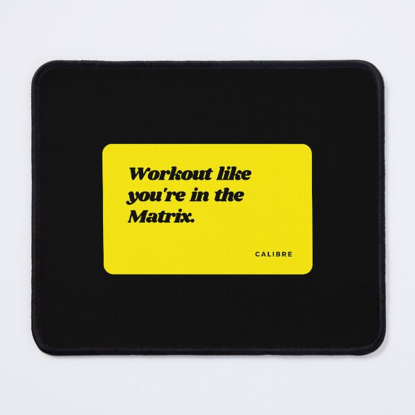 Item preview, Fitness quotes, workout quotes, sports quotes, motivational gym quotes, football quotes, gym quotes, basketball quotes, running quotes, baseball quotes, fitness motivation quotes, In the Matrix designed and sold by SwissCalibre.