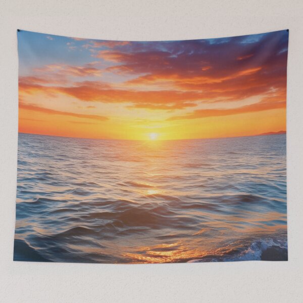 Item preview, Sunset Over the Ocean designed and sold by StudioRedKoala.