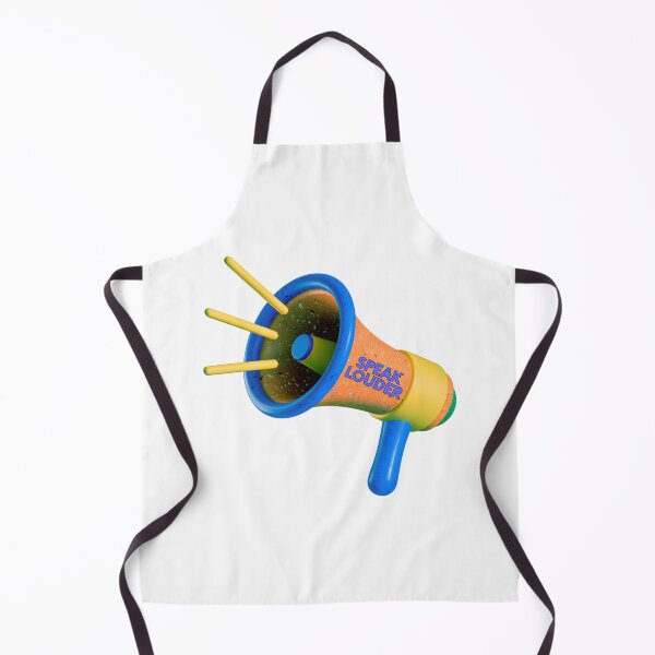 Item preview, Vibrant Multicolored Megaphone with "Speak Louder" Message designed and sold by mrelax57700.