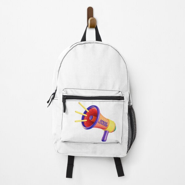 Item preview, Vibrant Multicolored Megaphone with "Speak Louder" Message designed and sold by mrelax57700.