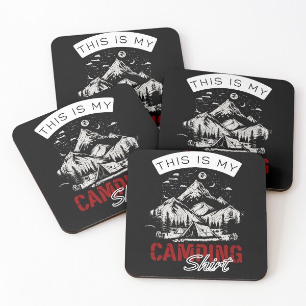 Item preview, This Is My Camping Shirt designed and sold by RedoneDesignART ⭐⭐⭐⭐⭐.