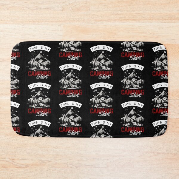 Item preview, This Is My Camping Shirt designed and sold by RedoneDesignART ⭐⭐⭐⭐⭐.