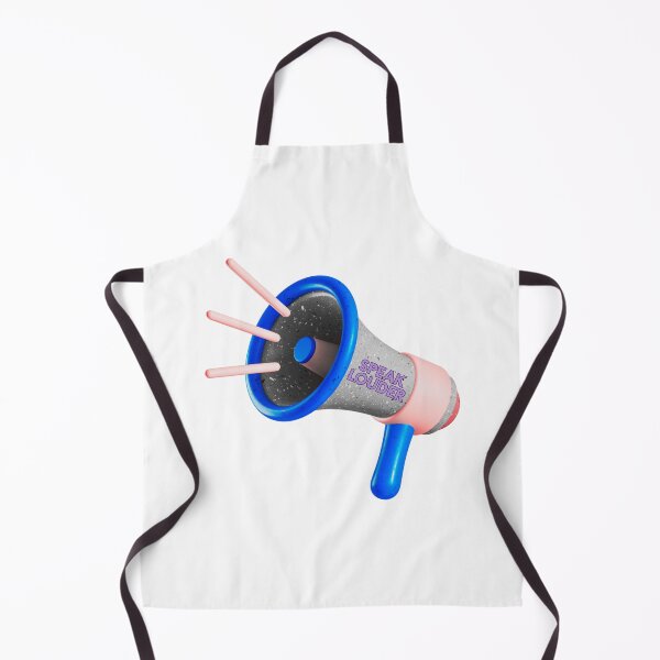 Item preview, Vibrant Multicolored Megaphone with "Speak Louder" Message designed and sold by mrelax57700.