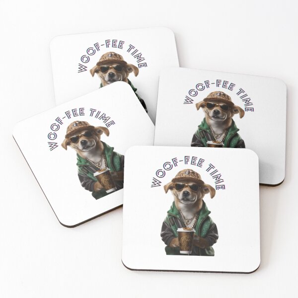 Item preview, Funny dog with coffe designed and sold by Dreamtodream.