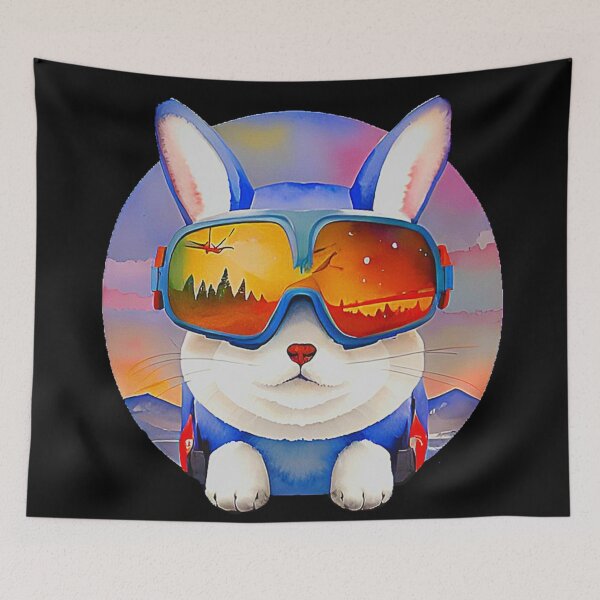Item preview, Ski Goggles Bunny. designed and sold by Giulivo Store Graphic.