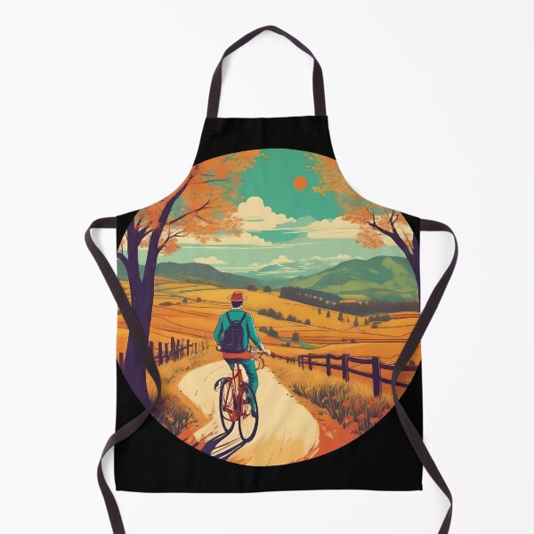 Item preview, Retro Bicycle Adventure designed and sold by AbsoluteA.