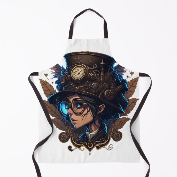 Item preview, Steampunk Girl designed and sold by Lia's AI Art.