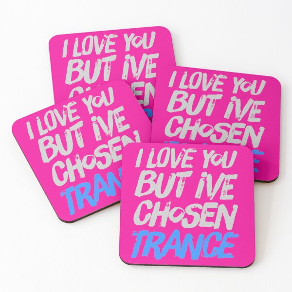 Item preview, i Love You But I've Chosen Trance designed and sold by JonnyVIBEuk.