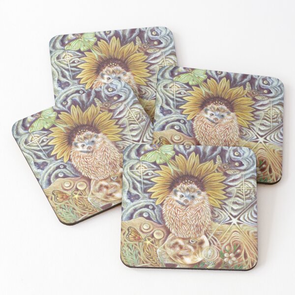 Item preview, Cosmic hedgehog designed and sold by Rhiannon Wolfe Art .