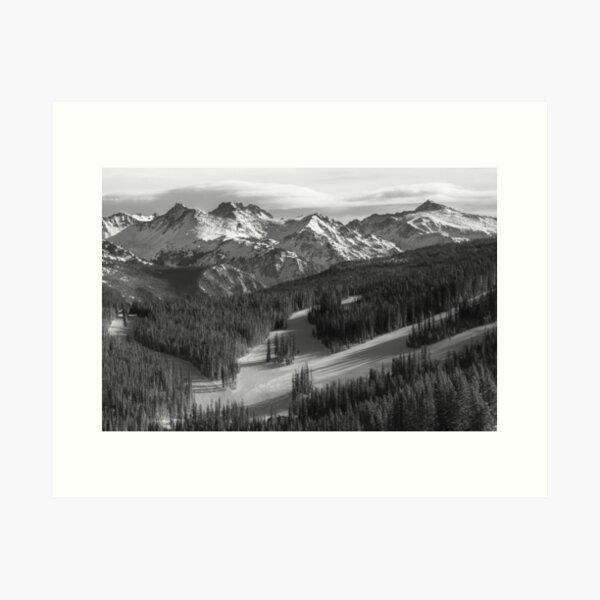 Item preview, Vail - black and white designed and sold by Mike Valigore.