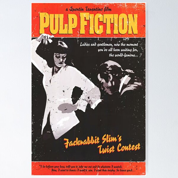 HUGOLOPPI - Affiche Pulp Fiction