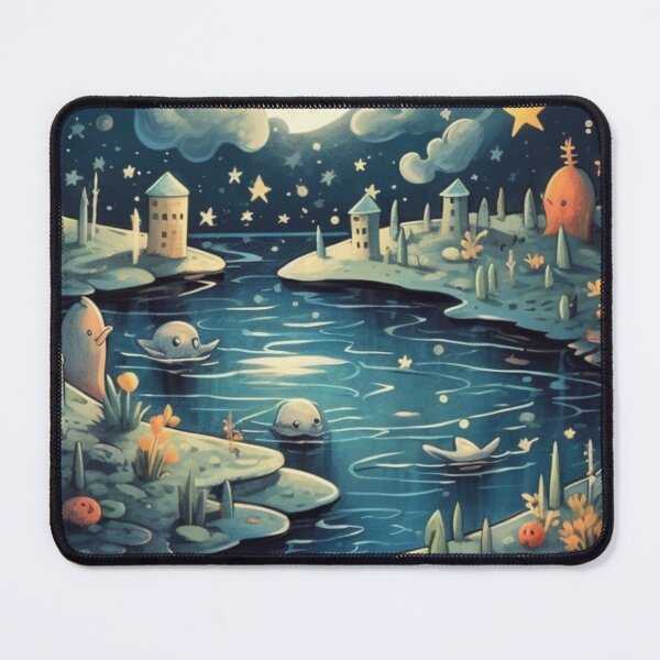 Item preview, Serene Nightscape - Tranquil Beauty of Nocturnal Views designed and sold by joanwatson45.