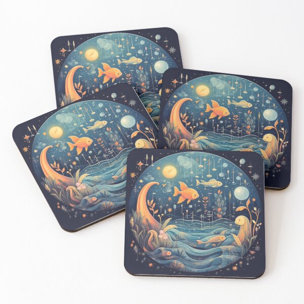Item preview, Serene Quarium - Tranquil Underwater Delight designed and sold by joanwatson45.