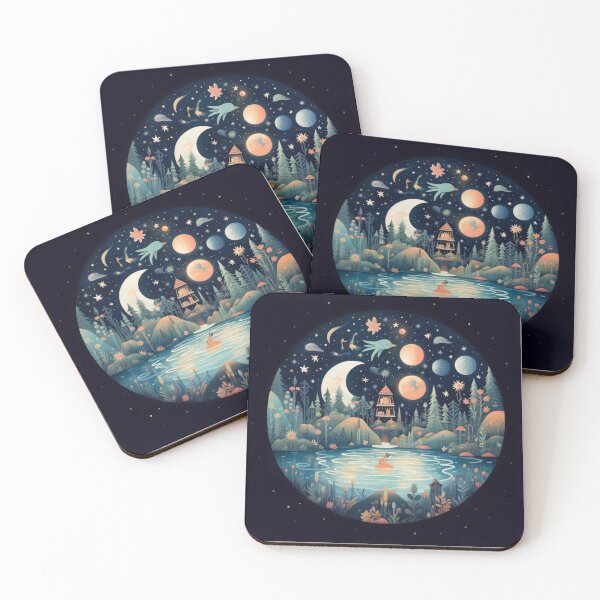 Item preview, Midnight Blues - Enchanting Beauty of Nighttime Hues designed and sold by joanwatson45.