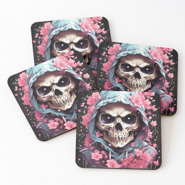 Item preview, Cherry Blossoms Skull designed and sold by Zeus-Prime.