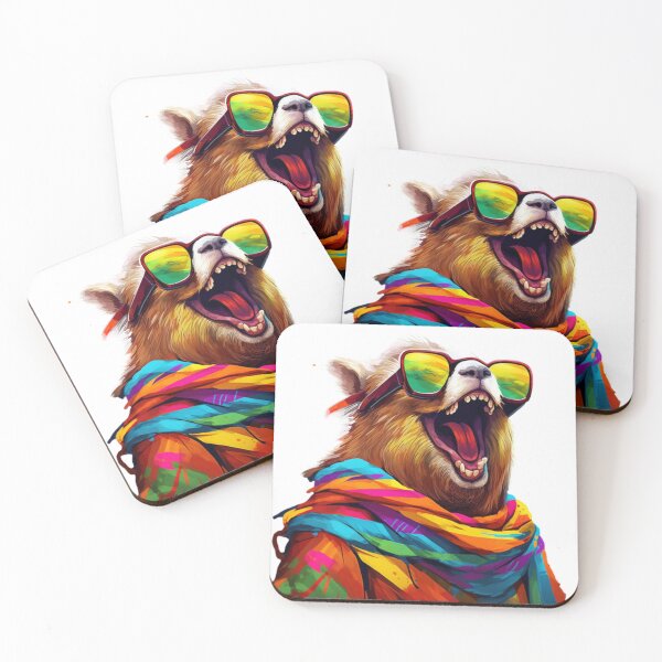 Item preview, Funny  happy capybara designed and sold by Dreamtodream.