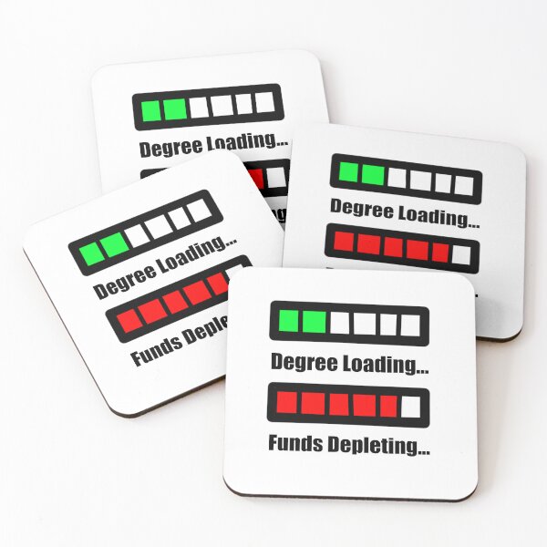 Item preview, Degree Loading… Funds Depleting… designed and sold by BubbleFluffCo.
