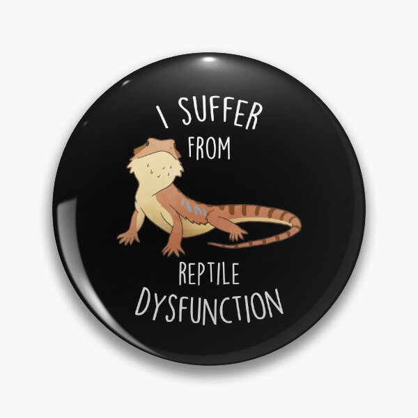 Item preview, Bearded Dragon Reptile Dysfunction designed and sold by Clara Hollins.