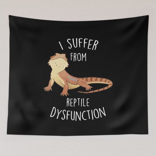 Item preview, Bearded Dragon Reptile Dysfunction designed and sold by Clara Hollins.