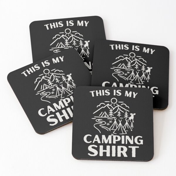 Item preview, This Is My Camping Shirt designed and sold by RedoneDesignART ⭐⭐⭐⭐⭐.