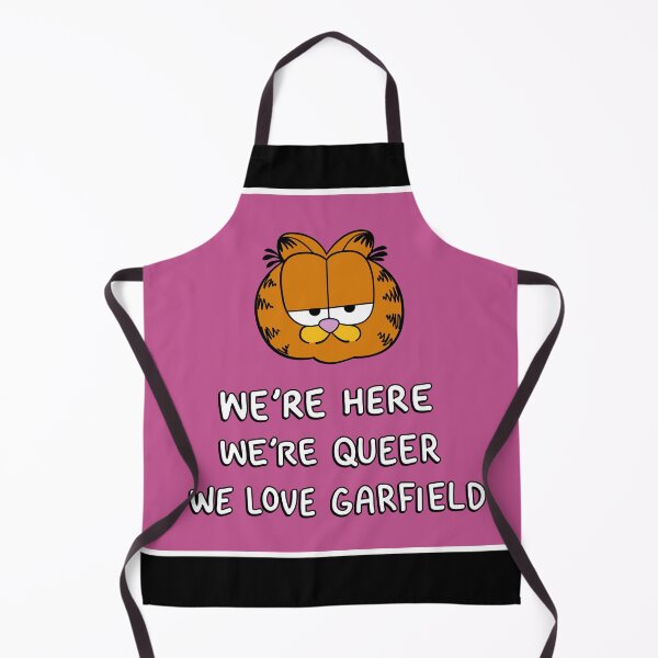 Item preview, We're Here, We're Queer, We Love Garfield designed and sold by Melanie Westfall.