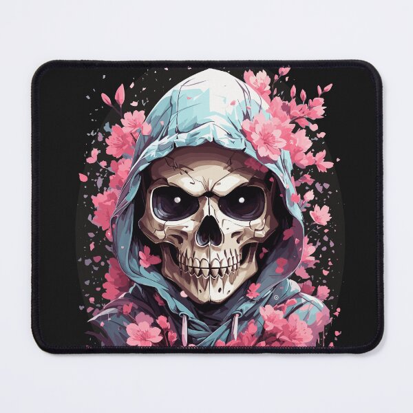 Item preview, Cherry Blossoms Skull designed and sold by Zeus-Prime.