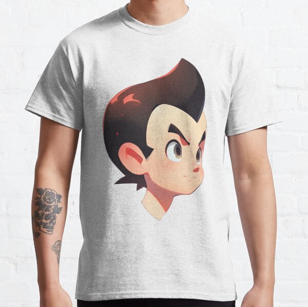 Manga Story Astro Boy T-Shirt, Anime Graphic T-Shirts
