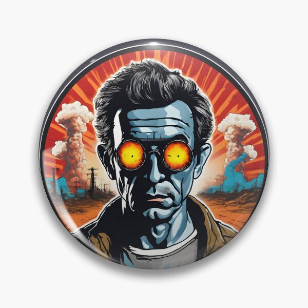 Item preview, Oppenheimer with test glasses designed and sold by defpoint.