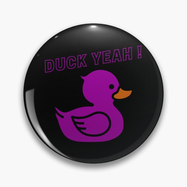 Item preview, Duck Yeah - Rubber Ducky (Plum) designed and sold by DavidsDucks.