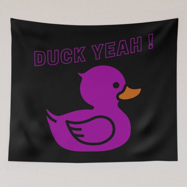 Artikelvorschau, Duck Yeah - Gummiente (Pflaume) entworfen und verkauft von DavidsDucks.