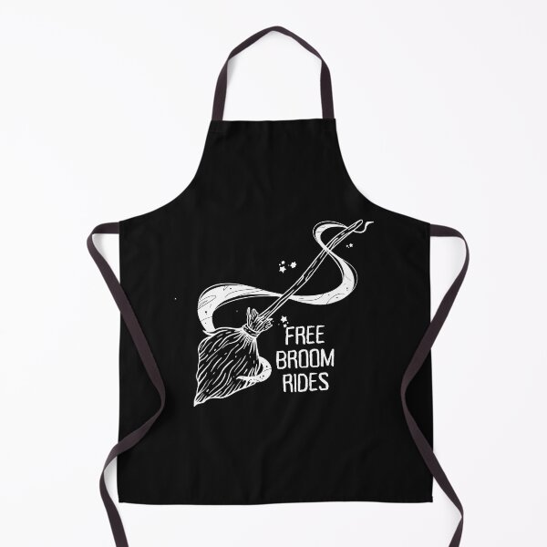 Item preview, Free Broom Rides designed and sold by GoldenPearPress.